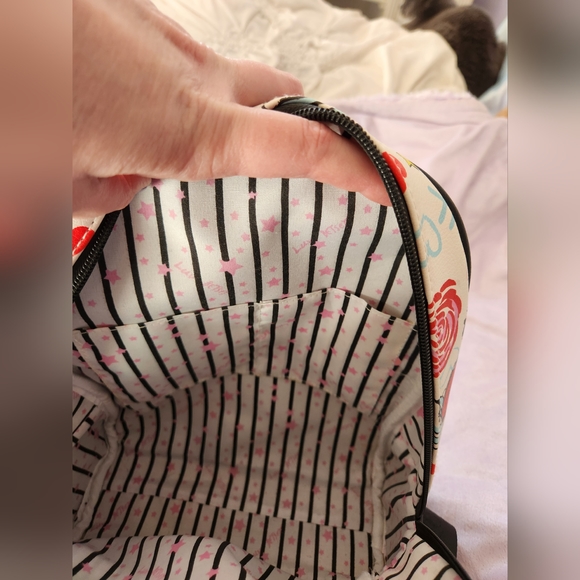 Betsey Johnson Small Grafitti Backpack - Picture 6 of 7